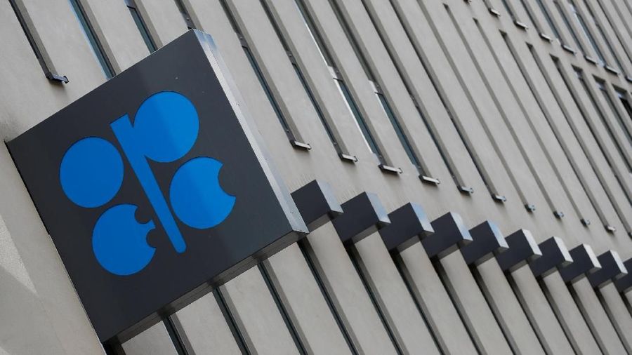 The logo of the Organization of the Petroleoum Exporting Countries (OPEC) is seen at OPEC's headquarters in Vienna, Austria June 19, 2018.   REUTERS/Leonhard Foeger