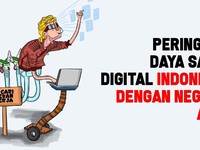 Daya Saing Digital RI Terendah di Asia