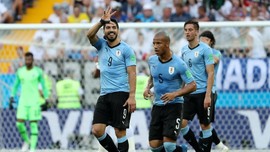 Babak Pertama: Suarez Bawa Uruguay Unggul Atas Arab Saudi