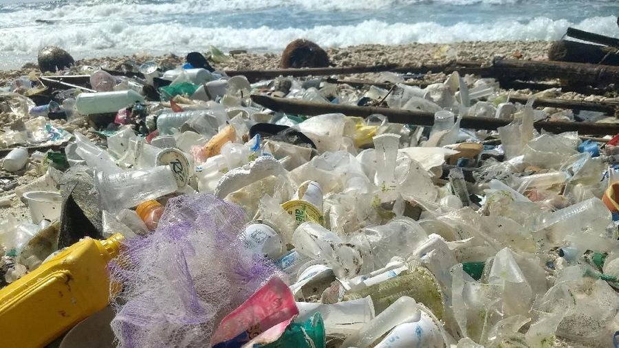 Kejadian ini menggambarkan kekhawatiran yang meningkat tentang kerusakan lingkungan dari jumlah sampah plastik secara global.