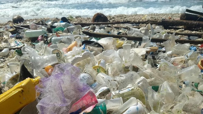 Kejadian ini menggambarkan kekhawatiran yang meningkat tentang kerusakan lingkungan dari jumlah sampah plastik secara global.