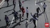 Pada tanggal 21 Juni setiap tahunnya para pecinta skateboard sedunia merayakan Hari Skateboarding Sedunia (Go Skateboarding Day), acara yang merupakan 'Lebaran-nya' para skateboarders. (CNN Indonesia/ Hesti Rika)