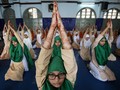 FOTO: 'Namaste' di Kampung Halaman Yoga