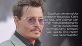 Johnny Depp mengaku ada sebab mengapa dia cenderung tak ingin membawa masalahnya dengan TMG ke ranah publik. Namun kali ini, ia tak bisa lagi diam. (AFP PHOTO/Johannes EISELE)
