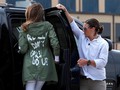 Perusahaan Baju AS Buat Jaket 'Jawaban' Melania Trump