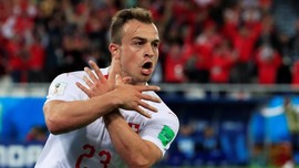 FIFA Investigasi Selebrasi Simbol Elang Xhaka-Shaqiri