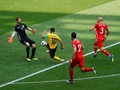 FOTO: Aksi Hazard dan Lukaku Saat Belgia Lumat Tunisia
