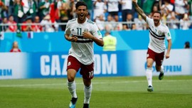 Meksiko Unggul 1-0 atas Korea Selatan di Babak Pertama