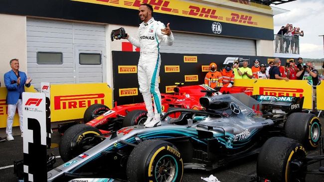 Juara GP Prancis, Hamilton Puncaki Klasemen F1 2018