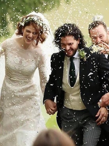 Gaun Dramatis Rose Leslie Saat Dinikahi Jon Snow Game of Thrones Gaun Dramatis Rose Leslie Saat Dinikahi Jon Snow Game of Thrones