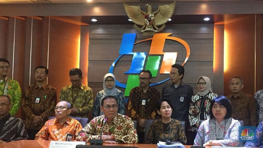 BPS merilis laporan ekspor dan impor Mei 2018.