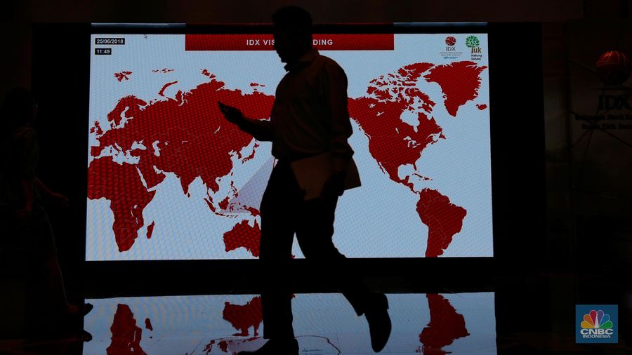 Gara-Gara Corona Meluas, Bursa Saham Global 'Kebakaran'