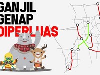 Simak Aturan Ganjil-Genap di 10 Arteri Jakarta, 15 Jam Sehari