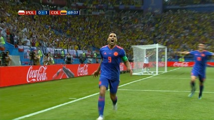 VIDEO: Tiga Gol Kolombia Singkirkan Polandia dari Piala Dunia