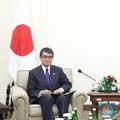 Kunjungi Sekretariat ASEAN, Menlu Jepang Bahas Konektivitas