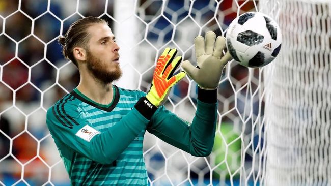 De Gea Tetap Dipercaya Hierro Saat Spanyol vs Rusia