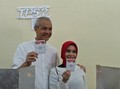 Petahana Ganjar Pranowo dan Lukas Enembe Menang Pilgub 2018