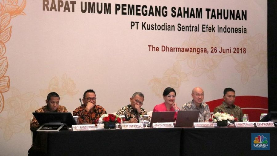 Keputusan tersebut ditetapkan pada Rapat Umum Pemegang Saham Tahunan (RUPST) KSEI yang digelar pada Selasa (26/6).