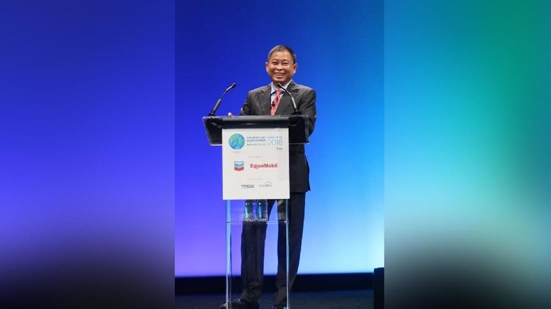 Menteri ESDM Ignasius Jonan menjadi pembicara utama dalam forum 27th World Gas Conference di Washington DC, Amerika Serikat