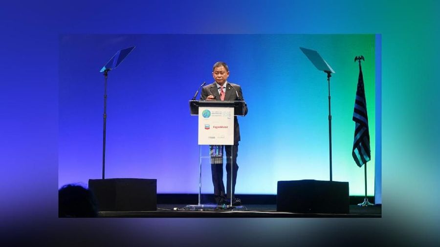 Menteri ESDM Ignasius Jonan menjadi pembicara utama dalam forum 27th World Gas Conference di Washington DC, Amerika Serikat