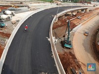 Akhir Juli, Tol Palembang-Indralaya Seksi 2 dan 3 Beroperasi