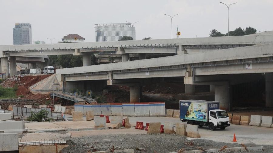 Pembangunan Tol Desari Seksi 1, dari Antasari hingga Sawangan, sejauh 12,1 km akan melahap biaya Rp 2,9 triliun.
