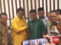Airlangga Hartarto Temui Romahurmuziy di Kantor PPP