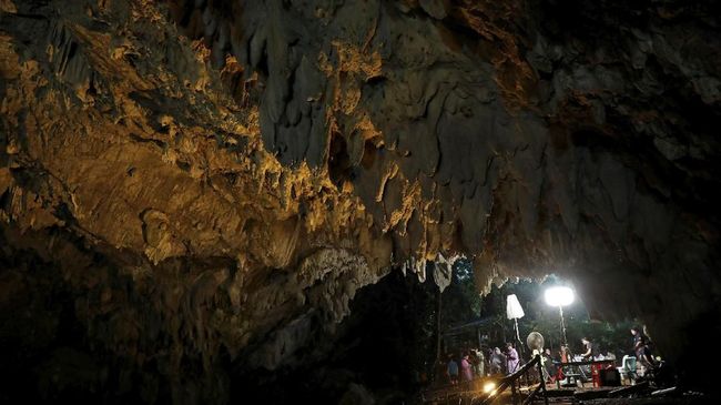 Lokasi Terjebaknya 'Remaja Gua' di Thailand Jadi Objek Wisata