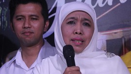 Hitung KPU 94 Persen, Khofifah Unggul 7 Persen dari Gus Ipul