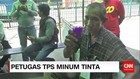 Petugas Linmas Menduga Gelas Berisi Kopi