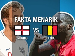 Fakta Menarik Jelang Inggris vs Belgia