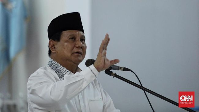 Prabowo Sebut Isu Khilafah Propaganda Licik