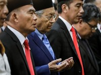 PM Mahathir Temui Komunitas Bisnis RI-Malaysia