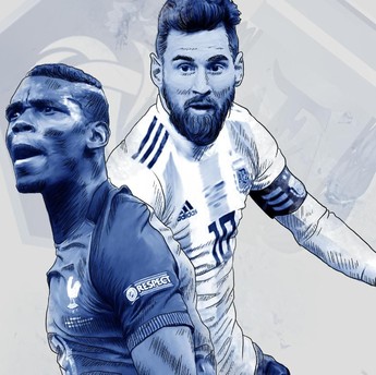 Statistik Pertandingan Argentina Vs Prancis