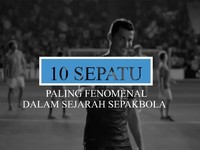 10 Sepatu Paling Fenomenal dalam Sejarah Sepakbola