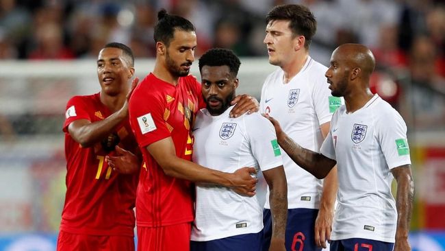 Jadwal Siaran Langsung Belgia vs Inggris di Piala Dunia 2018