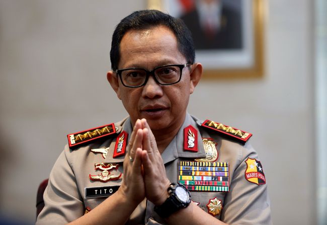 Tito Berharap Anak Buahnya Jadi Pimpinan KPK - CNN Indonesia