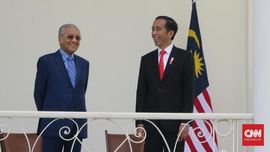 Sambut Mahathir, Jokowi Cerita soal Kuda dan Kambing Piaraan