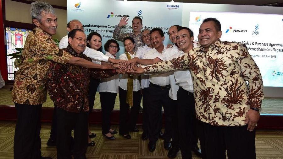 Setelah proses ini selesai, Pertamina sebagai Holding akan mengarahkan PGN untuk mengelola bisnis gas secara terintegrasi di Indonesia.