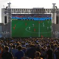 Soccer Football - World Cup - England Fans watch England vs Belgium - Brighton, Britain - June 28, 2018   General view as England fans watch the match on Brighton beach   REUTERS/Henry Nicholls