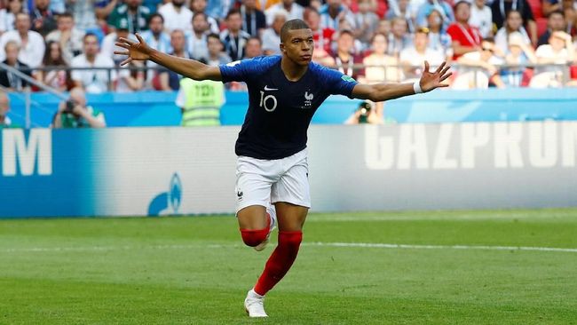 Mbappe Belum Lahir Saat Prancis vs Kroasia pada 1998