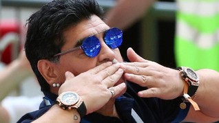 Legenda Sepak Bola Argentina Maradona: Hati Saya Palestina