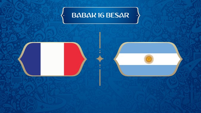 Live Prancis Vs Argentina Di Babak 16 Besar Piala Dunia 2018