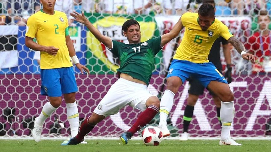 Kemenangan atas Meksiko menjadikan Brasil melenggang ke perempat final Piala Dunia 2018.