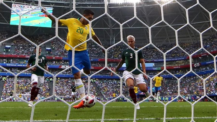Kemenangan atas Meksiko menjadikan Brasil melenggang ke perempat final Piala Dunia 2018.