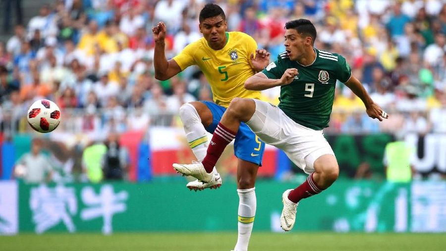Kemenangan atas Meksiko menjadikan Brasil melenggang ke perempat final Piala Dunia 2018.
