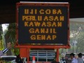 Dishub DKI Kaji Dampak Ganjil Genap Seharian