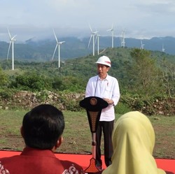 Kebun Angin Mirip di Eropa itu Akhirnya Diresmikan Jokowi