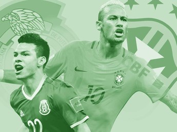 Head to Head Brasil Vs Meksiko, Mana Lebih Unggul?