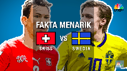 Swedia vs Swiss Bertemu di 16 Besar, Ini Fakta Unik Keduanya